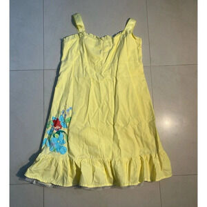 Yellow Disney Princess Ariel Dress For Girls